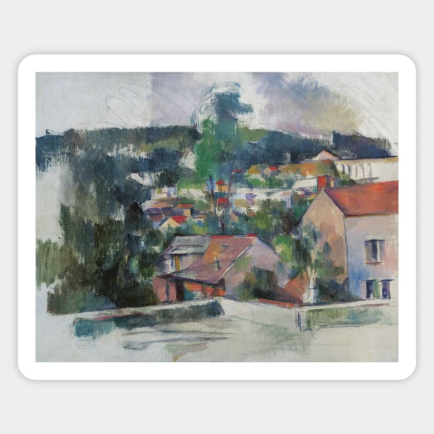 Landscape by Paul Cezanne Magnet by Classic Art Stall